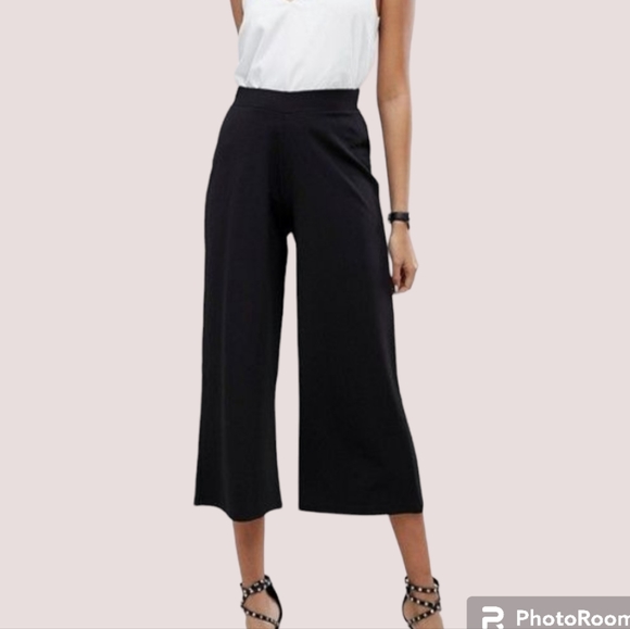 Vanessa Arrantes Georgette Wide Leg 90's Pants - Picture 1 of 5